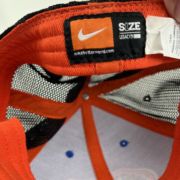 Nike Legacy91 Swoosh‎  Florida Gators Blue & Orange Fitted Hat Sz OSFM RARE - Picture 6 of 9